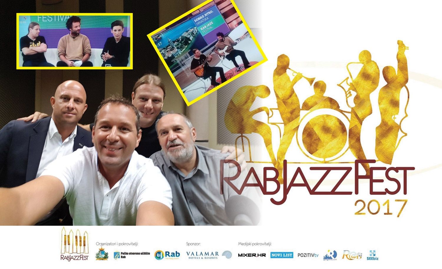 Medijski vjetar u jedrima 2. Rab Jazz Festivala!