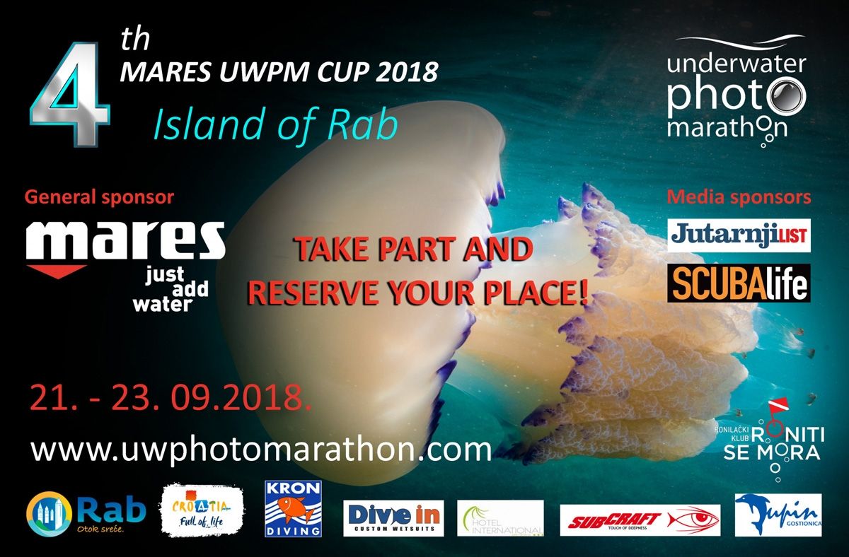 Međunarodni 4. Mares Underwater Photo Marathon Cup na Rabu
