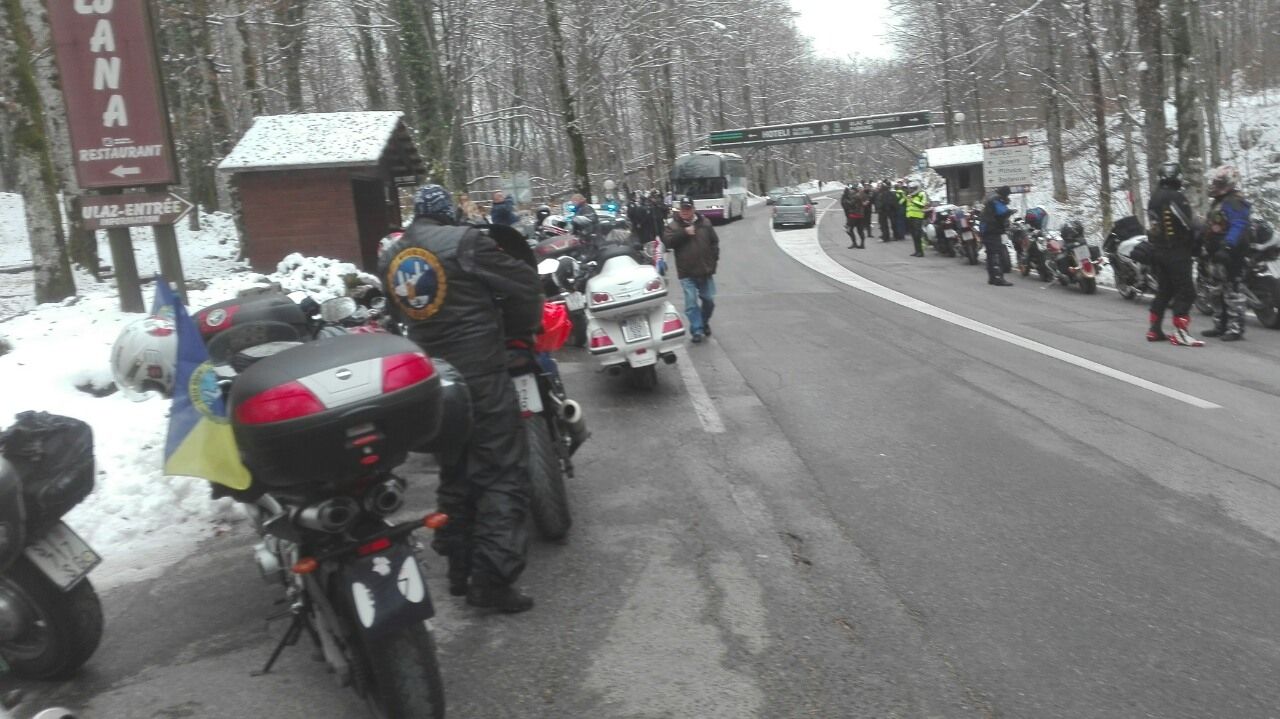 Rabljani u karavani bikera pod imenom „Zajedno u ratu, zajedno u miru“ na putu za Vukovar