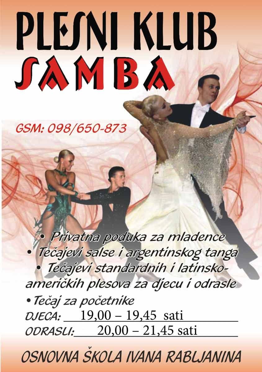 Plesni tečaj standardnih i latinoameričkih plesova u Rabu / Petak, 3.11.2017.
