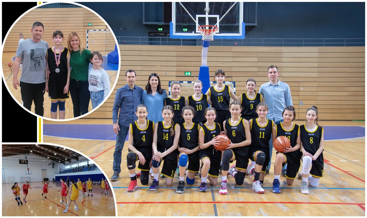 Put Luciane Blagdan (12) do srebrne medalje na završnici košarkaškog Državnog prvenstva RH za djevojčice U13