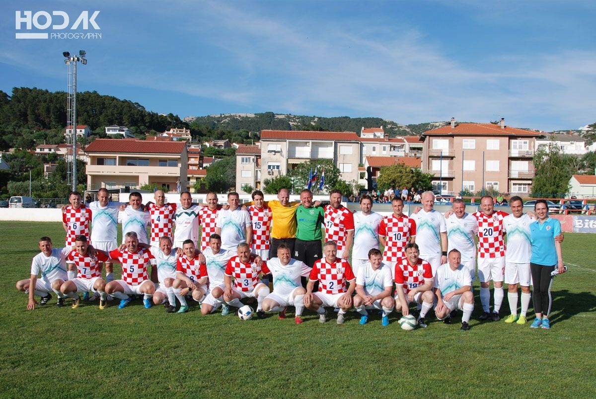 Na Rabu odigran prijateljski nogometni susret gradonačelničkih selekcija: HRVATSKA – SLOVENIJA 4:3 (3:1)