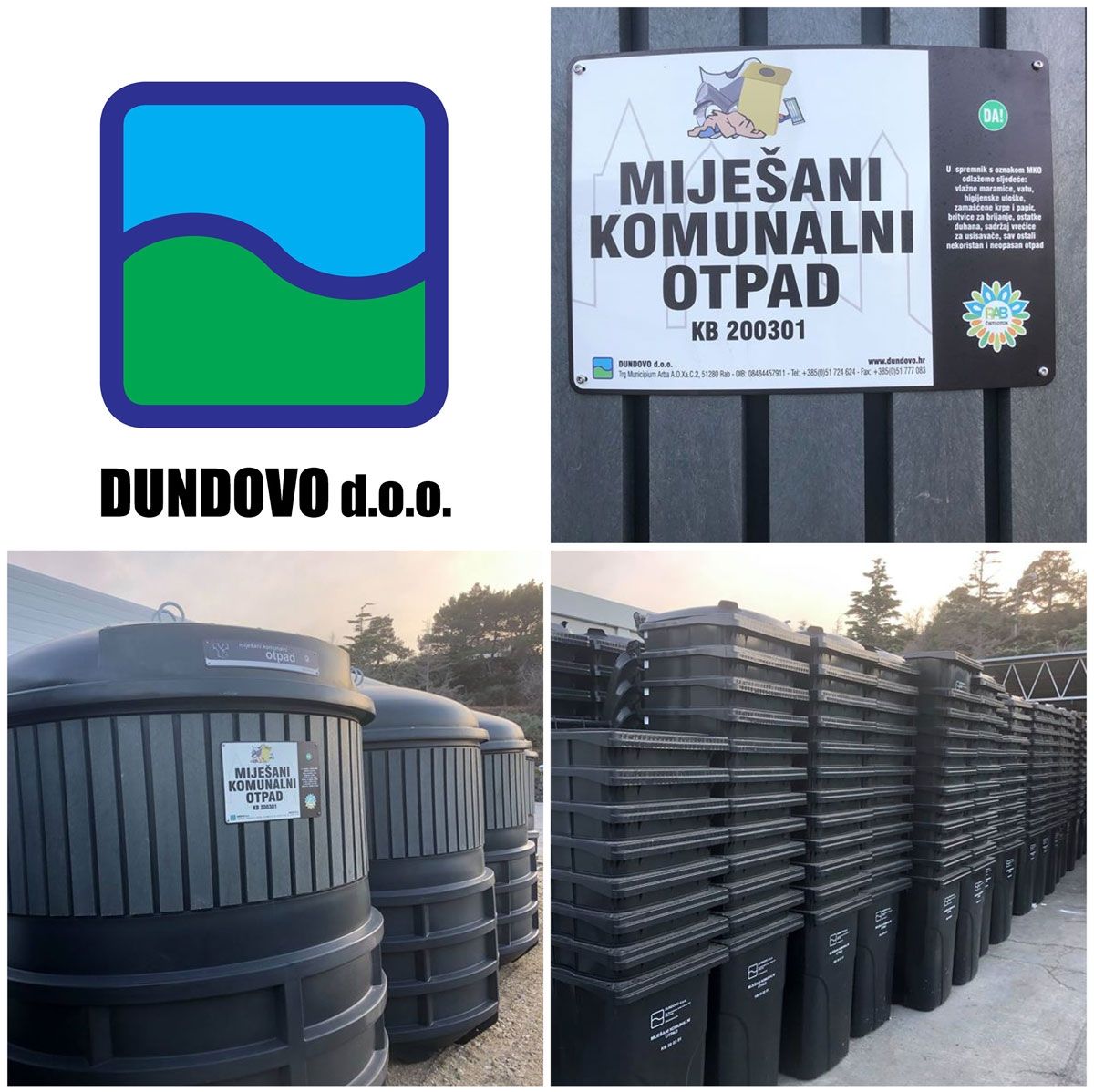 Dundovo d.o.o. počinje s podjelom čipiranih individualnih spremnika za prikupljanje miješanog komunalnog otpada