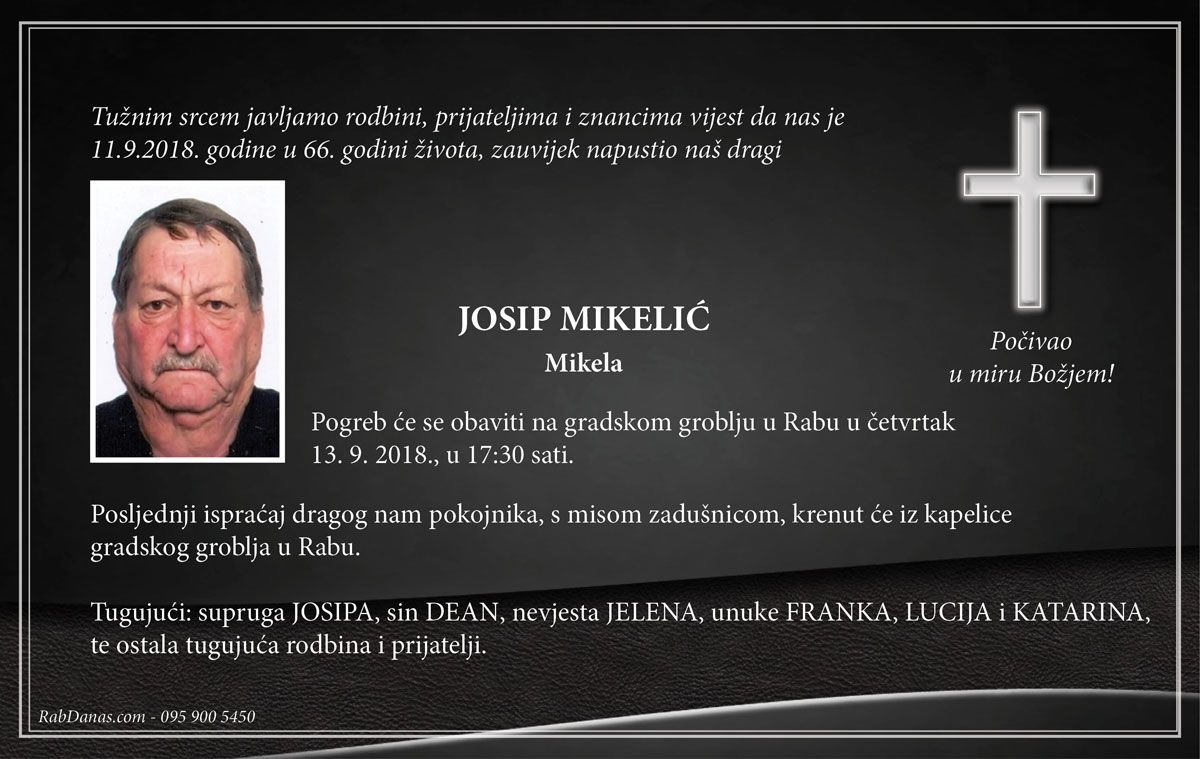JOSIP MIKELIĆ – Mikela