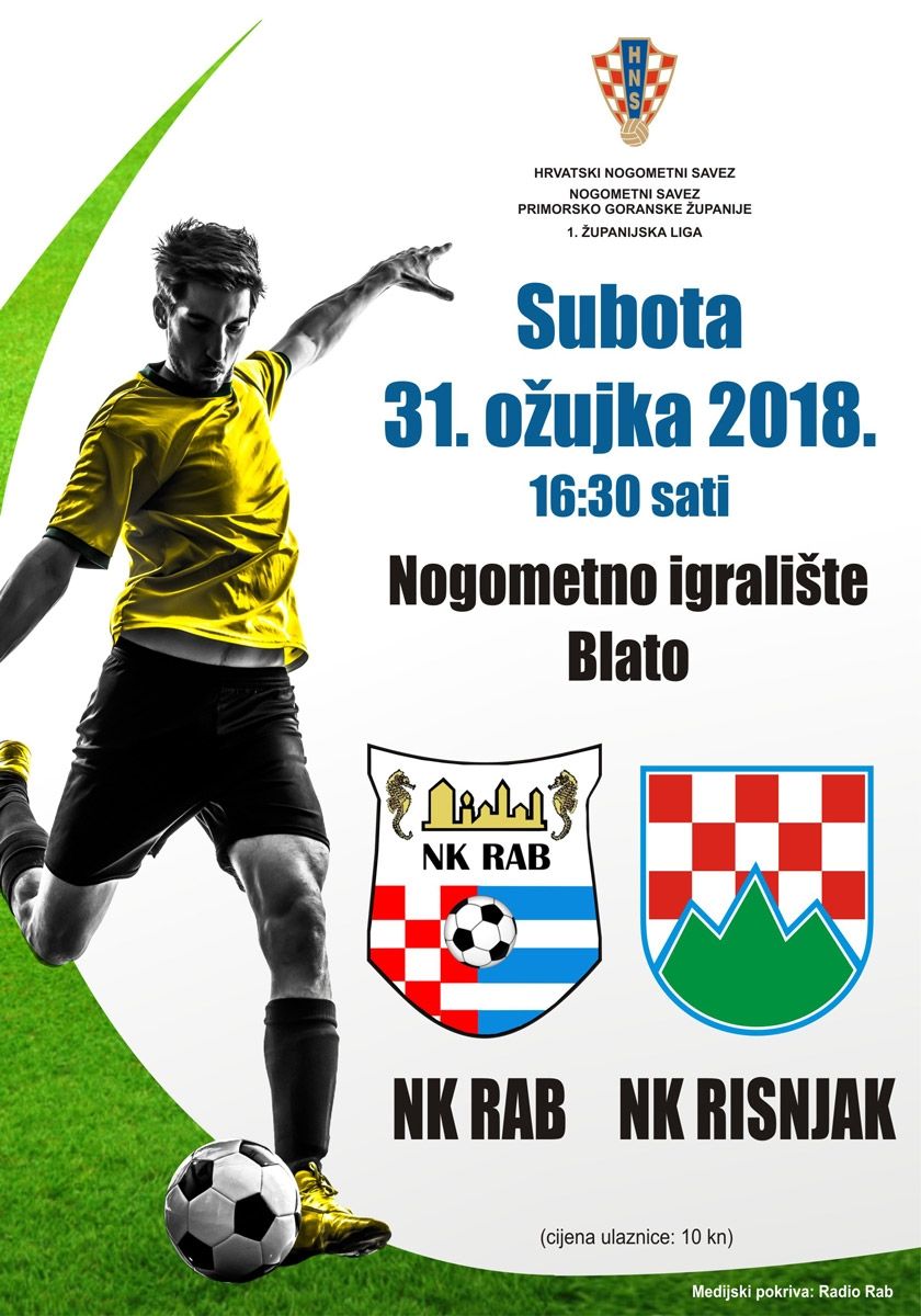 1. ŽL – Derbi susret između NK RABA i NK RISNJAKA / (sub.) 31.3.2018. u 16:30 sati