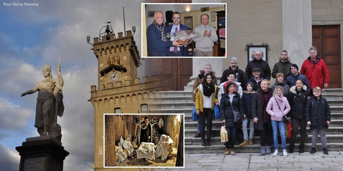 Rabljani na blagdan Sveta tri kralja u tradicionalnoj posjeti San Marinu