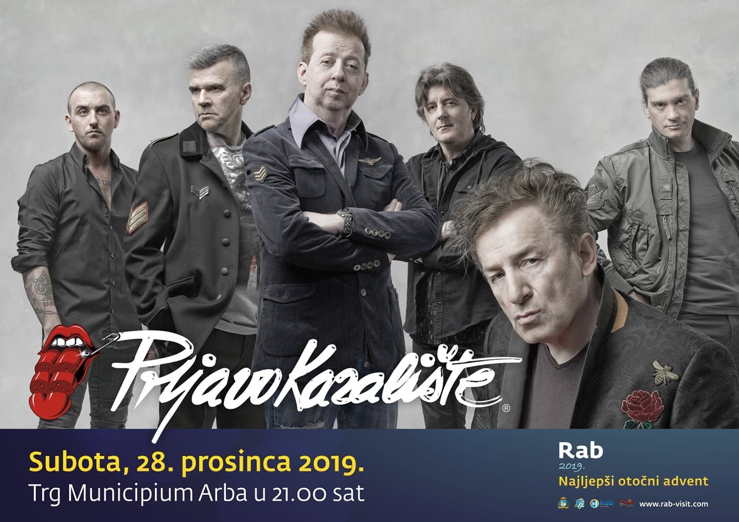 Blagdanski koncert Prljavog kazalište u Rabu  / (sub.) 28. 12. 2019. u 21h 