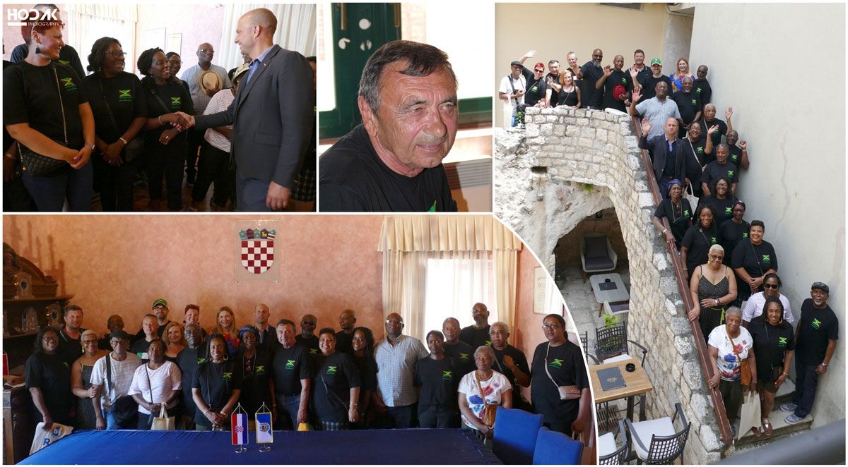 Jamajčani iz Sheffielda u društvu prijatelja iz Slovačke ispunili Malu vijećnicu Grada Raba