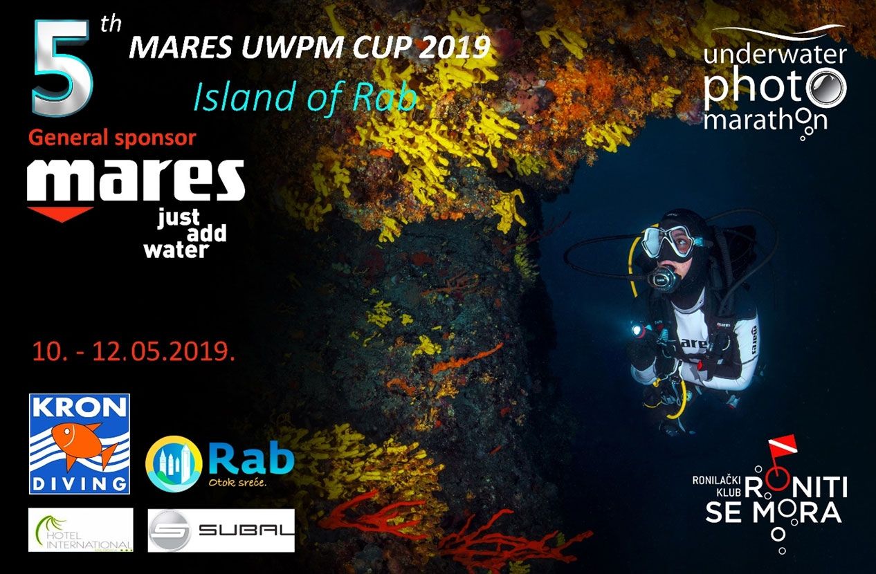 Rab okuplja vrhunske podvodne fotografe na 5th Mares Underwater Photo Marathon Kupu / Rab, 10.- 12.5.