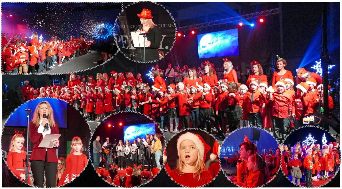 Koncert “U susret Božiću” okupio 80 predškolaca u potpuno ispunjenoj gradskoj sportskoj dvorani