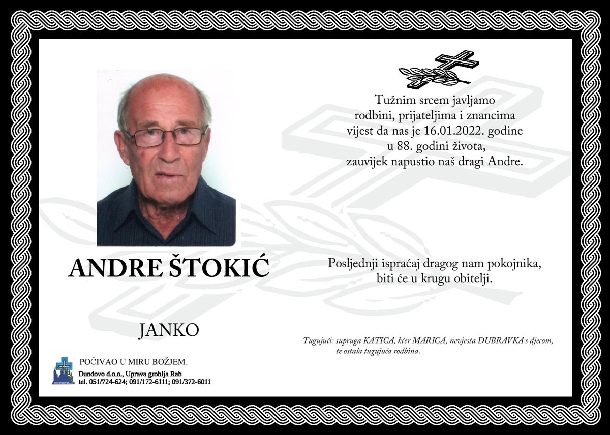ANDRE ŠTOKIĆ – Janko