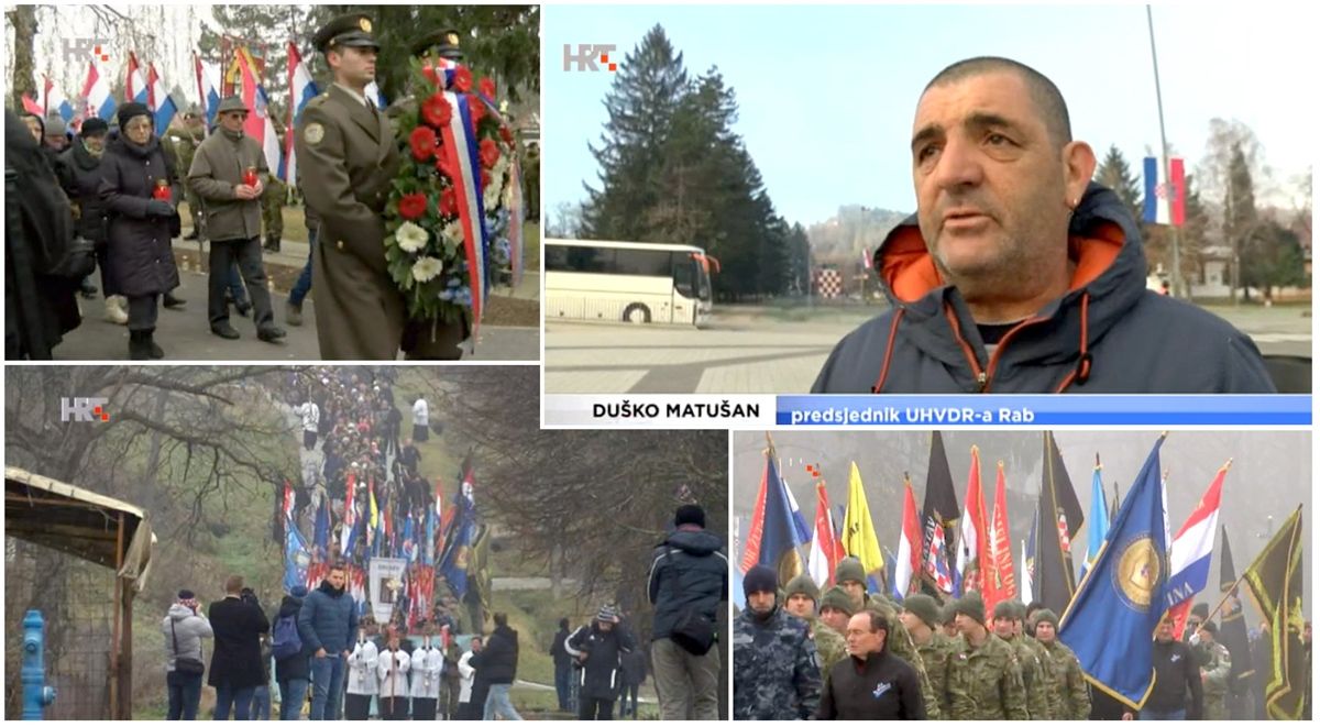 UVDR Rab na vojnom hodočašću u spomen 47 stradalih u Voćinu