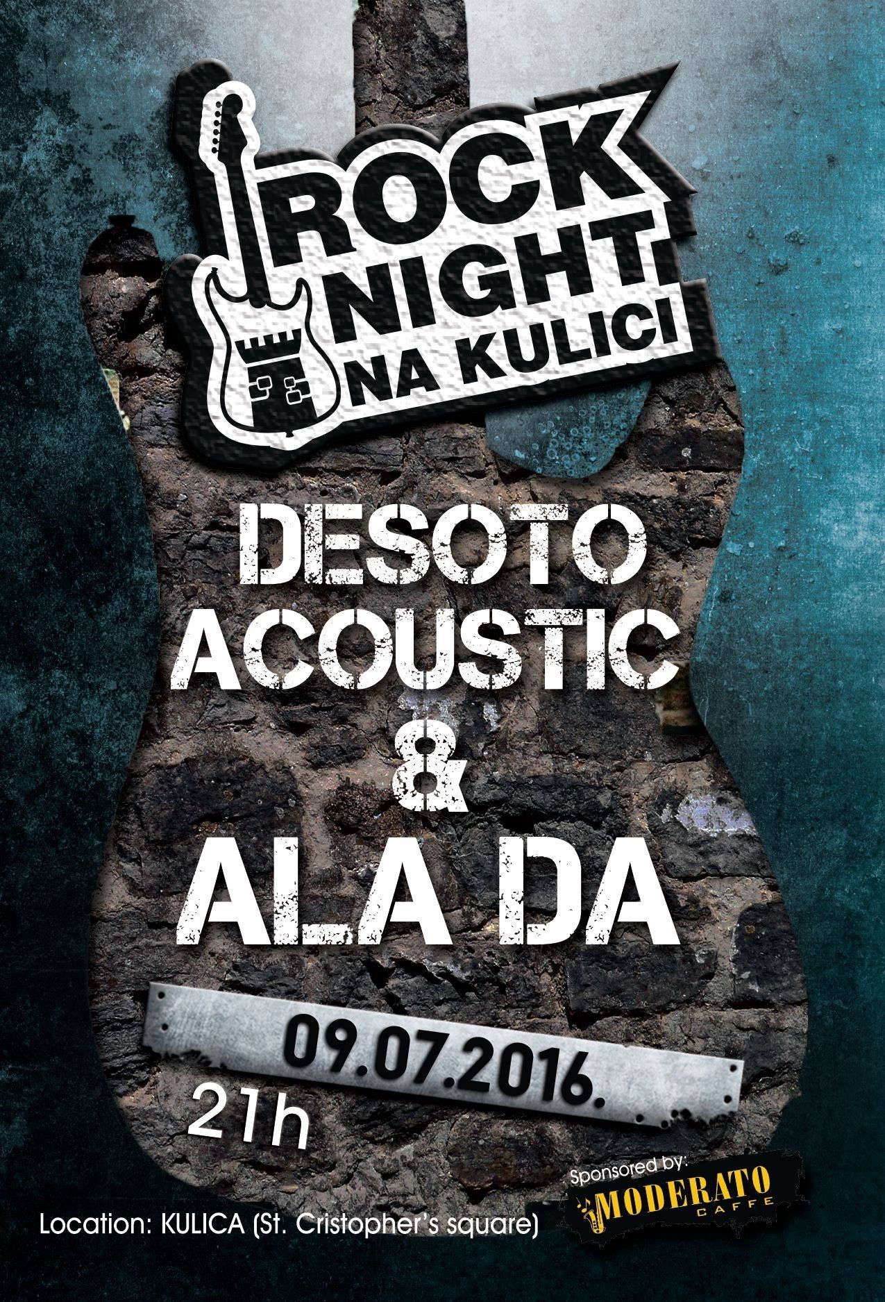 Rock Night na Kulici / Subota/Saturday 09. 07. 2016.