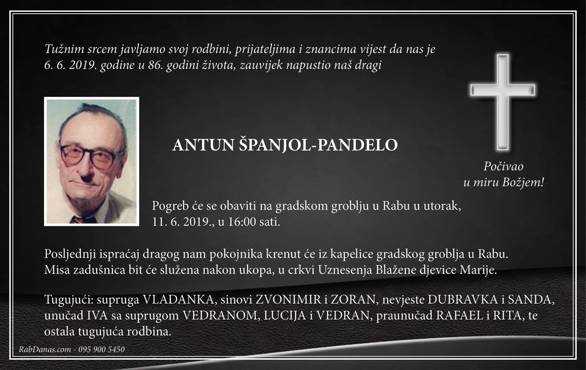 ANTUN ŠPANJOL-PANDELO