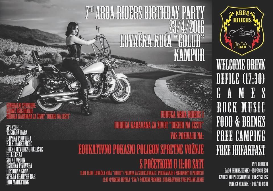 Uvijek bogat rođendanski party Arba Ridersa