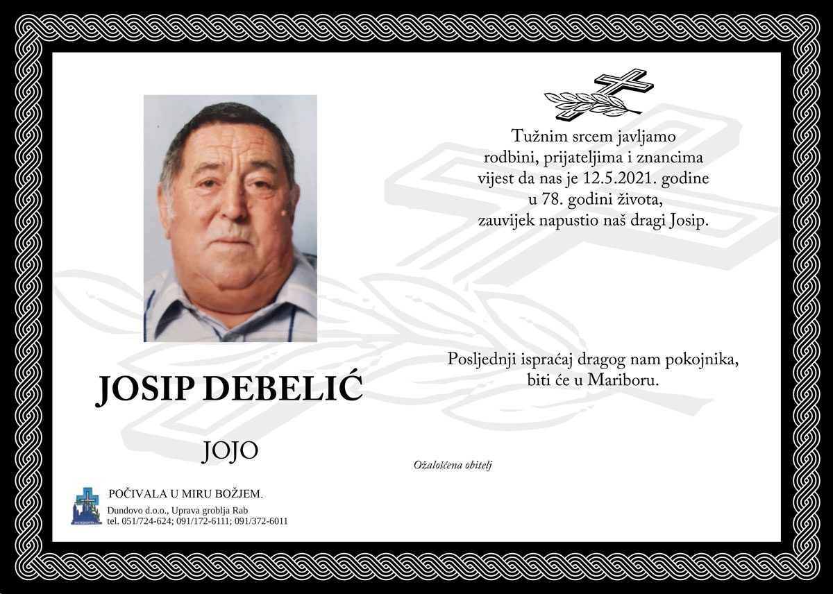 JOSIP DEBELIĆ – Jojo