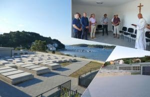 Blagoslov novoizgrađenog dijela groblja Kampor – groblje službeno stavljeno u funkciju