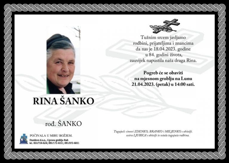 RINA ŠANKO