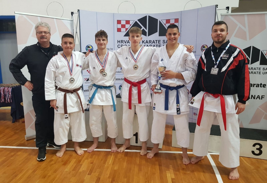 Damjan, Luka i Ivano ekipni viceprvaci Hrvatske, Dorian uzeo srebro na UniSport Sveučilišnom prvenstvu!