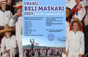 Beli maškari će u subotu 18. veljače proći draškim zaseocima