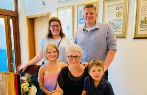 Gospođa Nina Optenplatz iz Njemačke na Rab je prvi puta došla s nepune dvije godine