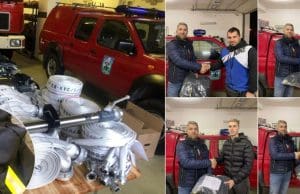 Poduzetnici donacijom od 75 tisuća kuna omogućili nabavku vatrogasne opreme za DVD Lopar