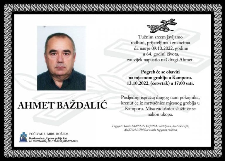 AHMET BAŽDALIĆ
