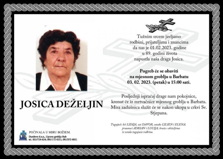 JOSICA DEŽELJIN