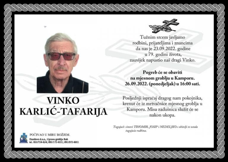 VINKO KARLIĆ-TAFARIJA