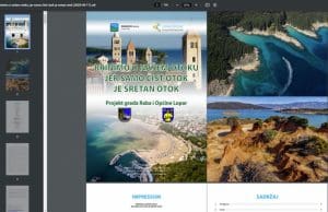 Brošura „Brinimo o našem otoku jer samo čist otok je sretan otok“ – projekt „Eko mobilni kutak“