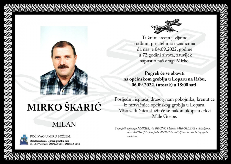 MIRKO ŠKARIĆ – Milan