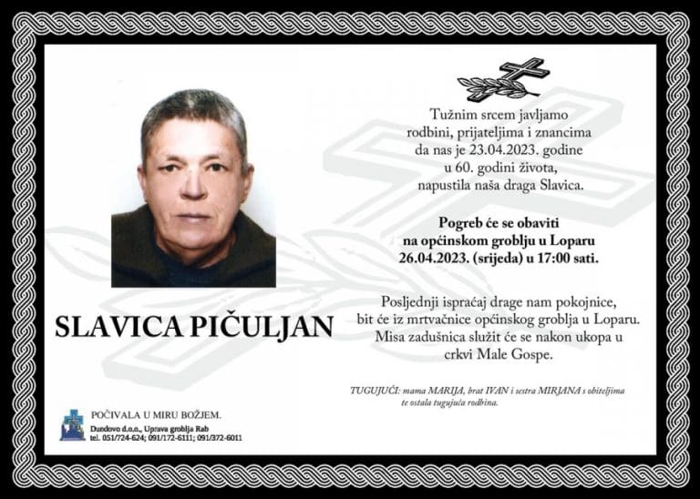 SLAVICA PIČULJAN