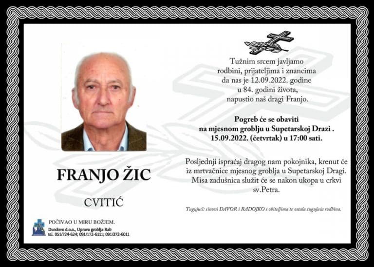 FRANJO ŽIC – Cvitić