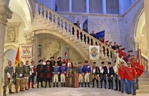 Udruga rapskih samostreličara na 1051. Festi dubrovačkog zaštitnika sv. Vlaha