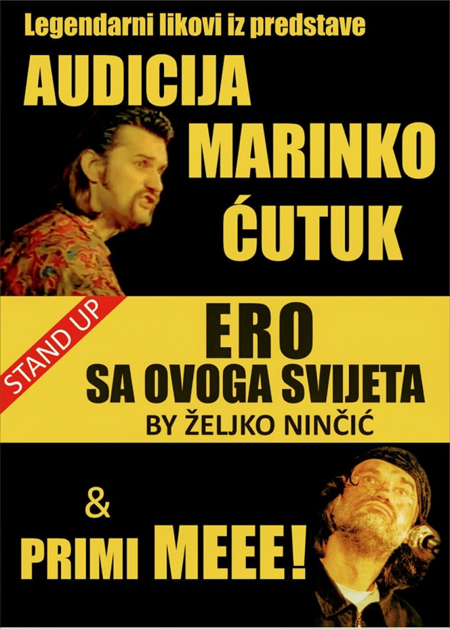 Premijerno na Rabu legendarni likovi čuvene “Audicije”- Marinko Ćutuk & Primi me! – u predstavi “ERO S OVOGA SVIJETA”