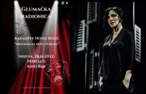 Glumačka radionica “Program za novu publiku” pod vodstvom glumice i redateljice Senke Bulić