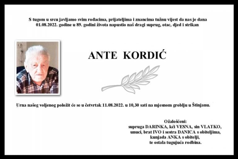 ANTE KORDIĆ