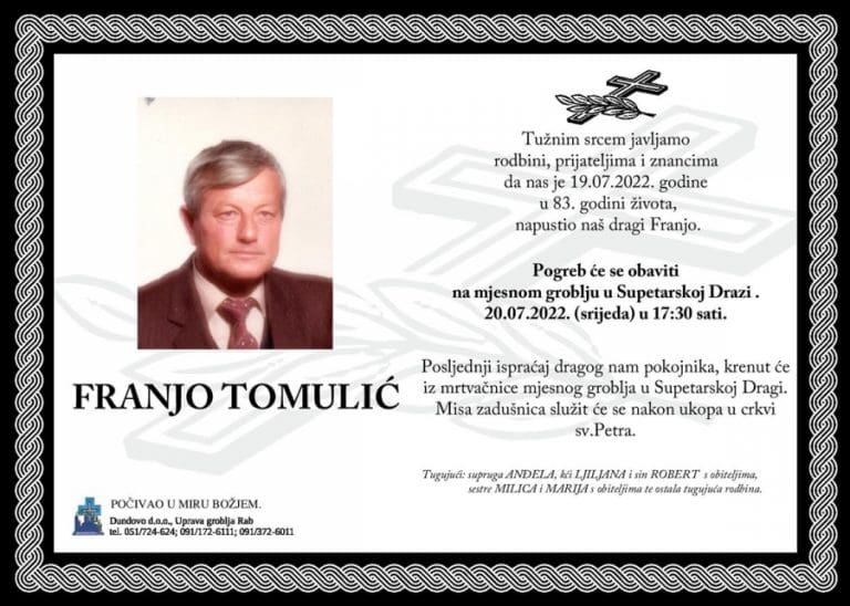 FRANJO TOMULIĆ