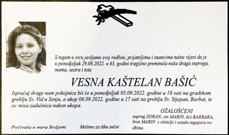 VESNA KAŠTELAN BAŠIĆ