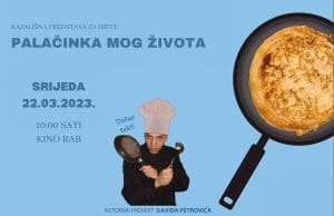 Kazališna predstava za djecu “Palačinka mog života” u izvedbi GKL Rijeka