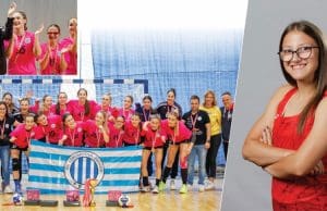 Magdalena Grgurić u redovima zagrebačke Lokomotive podigla pehar rukometnih prvakinja Hrvatske U16