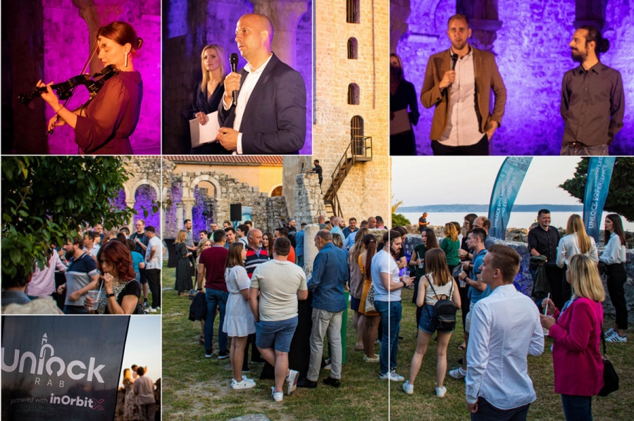 Gradonačelnik Grgurić otvorio “UNLOCK RAB” u ambijentu prostora sv. Ivana u gradu Rabu