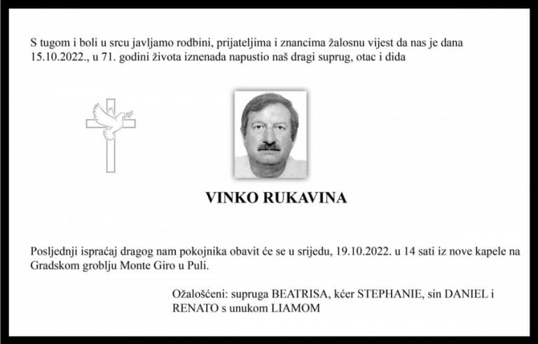 VINKO RUKAVINA