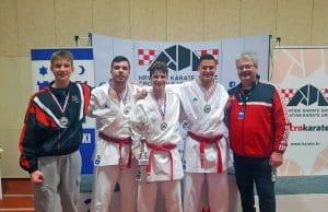 Damjan, Dorian, Antonio i Luka osvojenim srebrom u Ivanjoj Reki postali vicešampioni Hrvatske