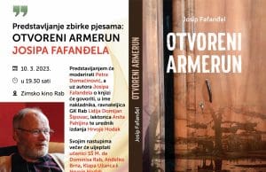 Predstavljanje dugo očekivane zbirke pjesama “Otvoreni armerun” Josipa Fafanđela