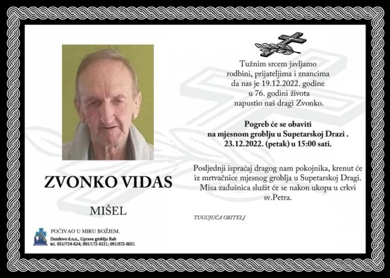 ZVONKO VIDAS – Mišel