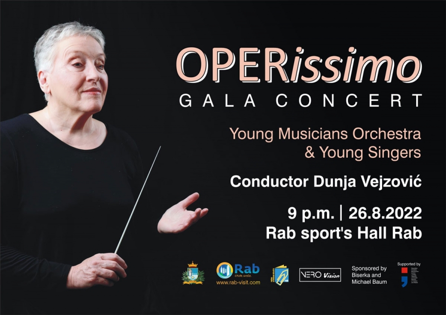 Gala koncert “Operissimo” pod ravnanjem primadone Dunje Vejzović