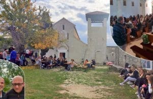 Susret krizmanika otoka Raba u župi Sv. Petra apostola u Supetarskoj Dragi