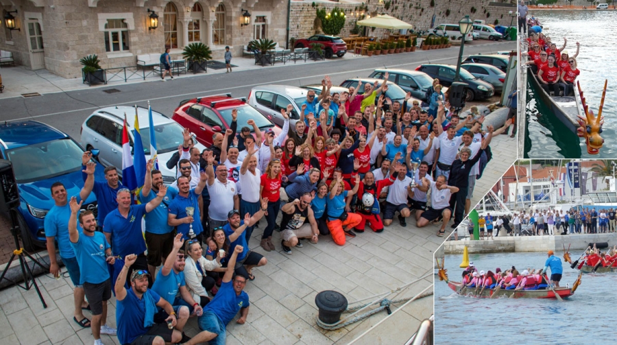 Demonstracija zajedništva na Dragon boat utrci povodom 40 godina “Najljepše rapske priče”