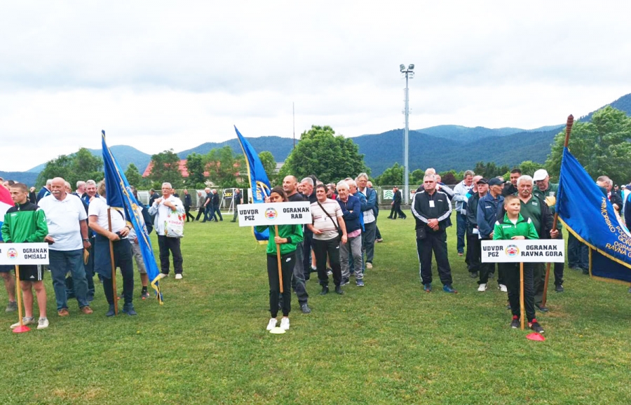 Članovi UDVDR Rab sudjelovali na 24. županijskom sportskom natjecanju dragovoljaca i veterana Domovinskog rata